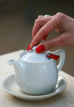 白茶的茶壺