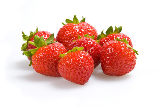 Strawberry白底背景