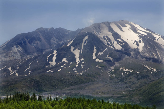 靠近國家公園華盛頓圣海倫斯火山