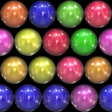 玻3D球