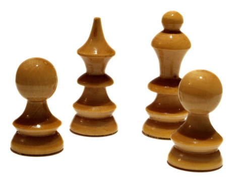 木制棋子組