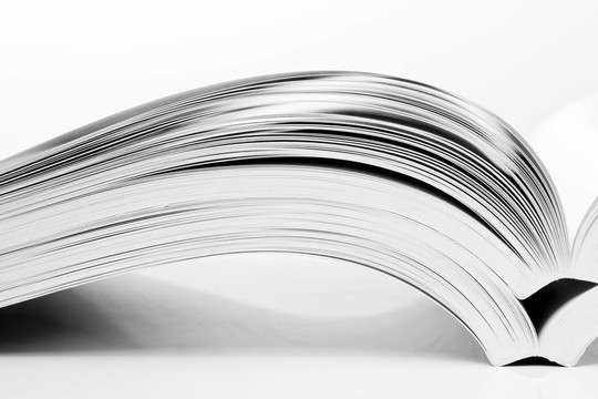 打開的書
