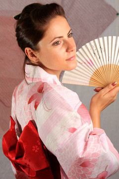 和服的女孩2