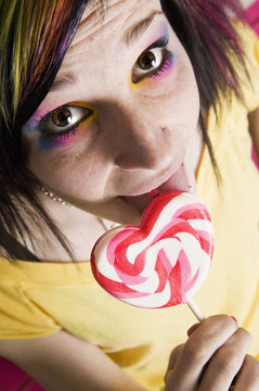用Lollipop替代女孩的心