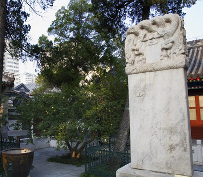 著名的回族穆斯林清真寺在中國阿拉伯傳教士牛街牛街清真寺北京中國的墓碑