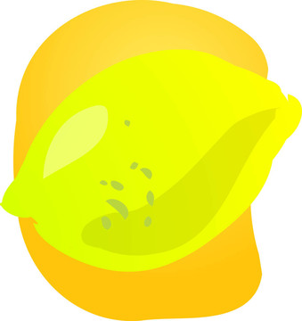 檸檬果的插圖