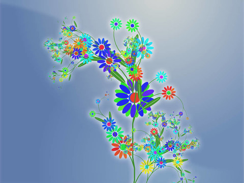 花藝主題設(shè)計(jì)插畫