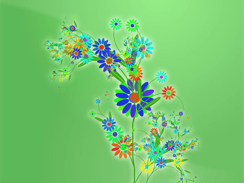 花藝主題設(shè)計(jì)插畫(huà)