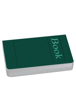 合上的書