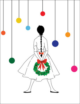 女孩的花環(huán)