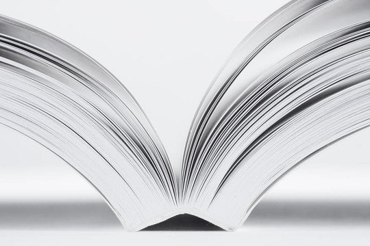 打開的書