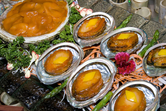 中餐鮑魚
