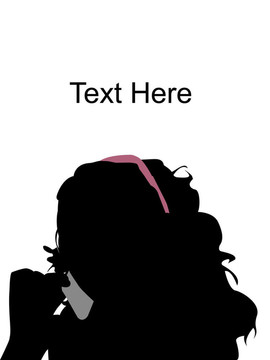 女性手機和眼鏡