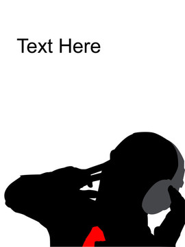 人聽(tīng)音樂(lè)