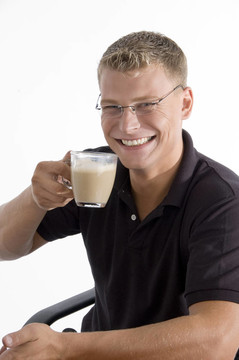 喜歡的人喝茶