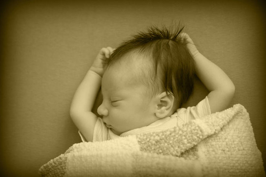 一個(gè)星期大的嬰兒