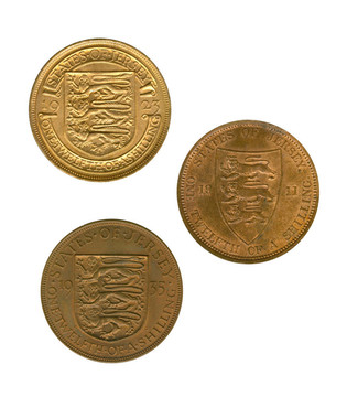 三金幣硬幣
