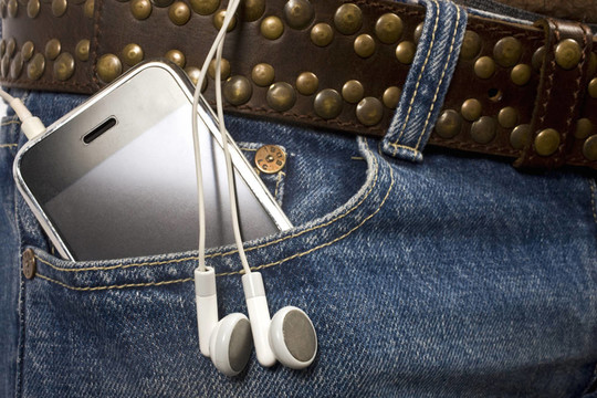帶著iPod