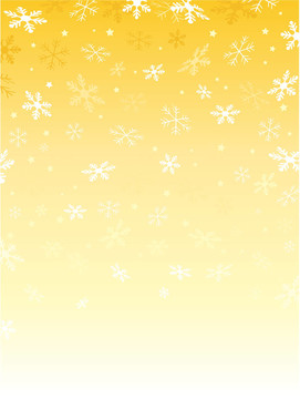 金色的雪花