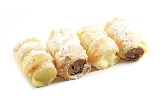 奶油角糕點