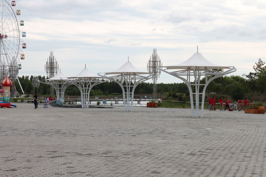 九三公園一角 水上公園 公園