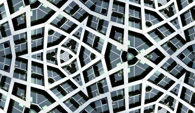 無縫的現(xiàn)代建筑背景