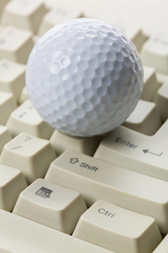 Golf Ball和鍵盤