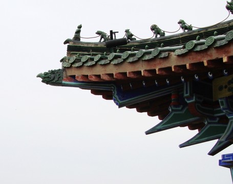 古建筑屋檐與脊飾