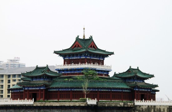 開(kāi)封金明池水心殿