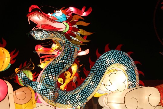 元宵節(jié)新春燈會 龍 燈籠造型