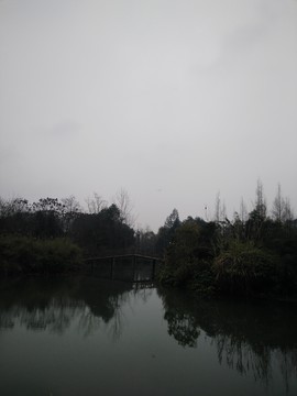浣花溪景