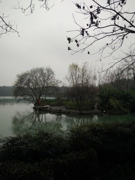 浣花溪畔景