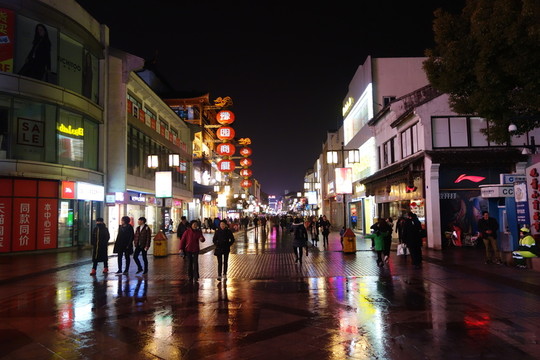 觀前街夜景