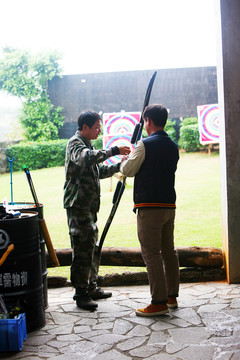 教射箭