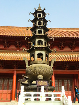 天靜宮青銅塔 鼎