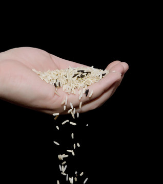 Rice的手用完了