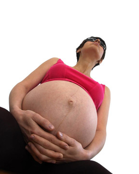懷孕的女人
