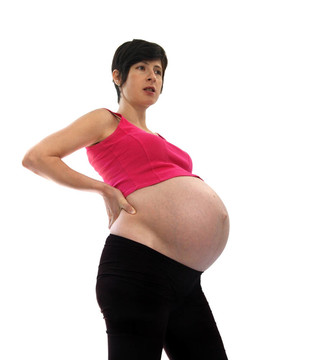 懷孕的女人