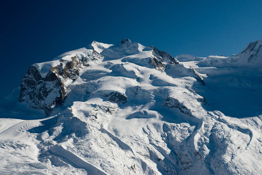 monte rosa在冬天