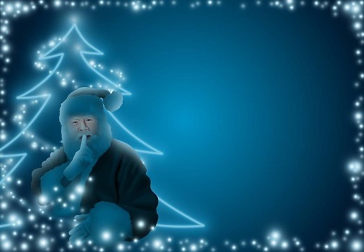藍(lán)色的圣誕節(jié)