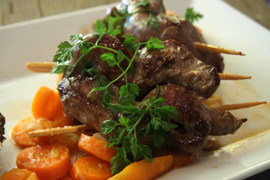 羊肉；羊肉；skeweres；串；串；蔬菜；食品