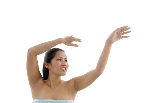 冒充年輕女性的肖像