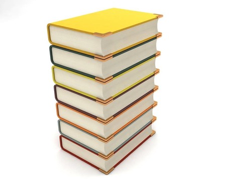 堆書