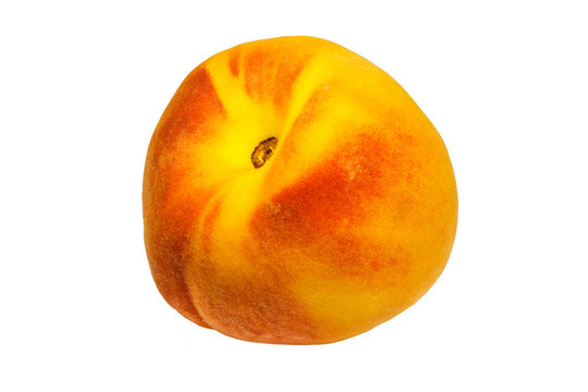 孤立的桃子