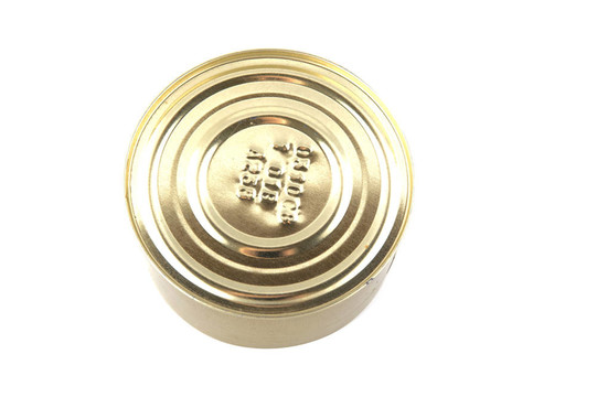 白色宏上的金屬錫