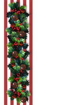 圣誕節(jié)和Holly Garland