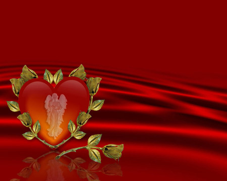 情人節(jié)背景Angel Heart