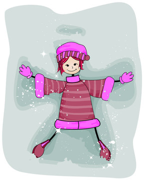 雪天使