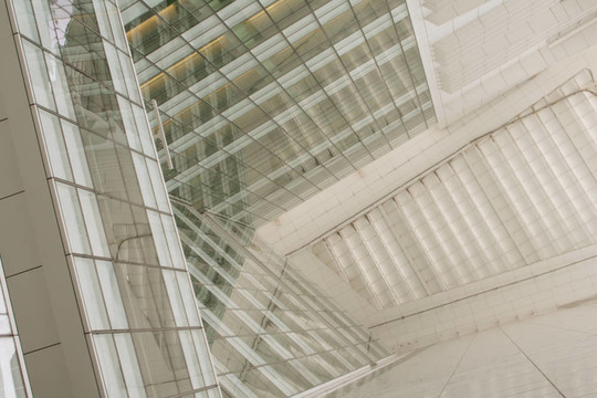 商業(yè)建筑抽象背景