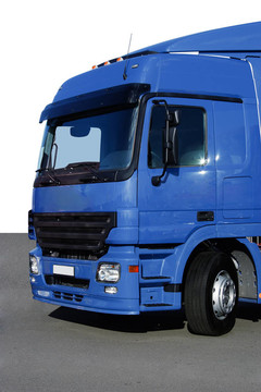 藍(lán)色貨車